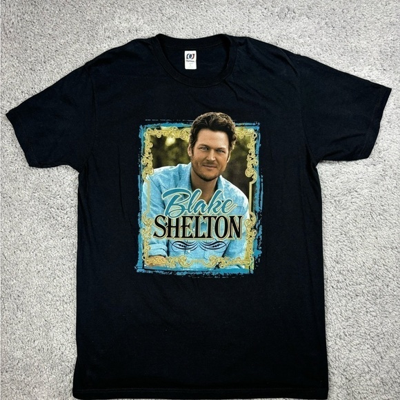 Blake Shelton Shirt Womens Large 2011 Country Concert Band Tee Music Party Tour - Picture 1 of 5